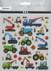 Sticker Baufahrzeuge
