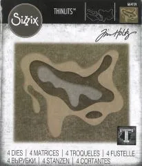 Sizzix Thinlits 4 dies - Splat by Tim Holtz