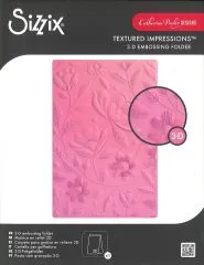Sizzix 3D Textured Impressions A5 Embossing Folder - Happy garden #1