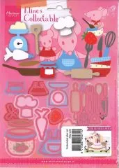 Marianne Design Collectable Plus Set Kchenutensilien / Torte