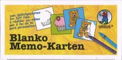 Blanko Memo-Karten
