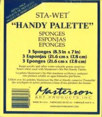 Masterson Sta-Wet 3 Ersatzschw�mme 21,6cm x 17,8cm
