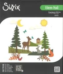 Sizzix Thinlits Die Set 24PK - Home Sweet Home By Eileen Hull