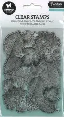 StudioLight Clear Stamps - Leaf Background
