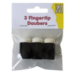 Set with 3 Fingertip sponge daubers