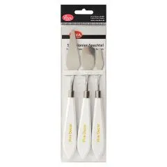 Schablonier-Spachtel 3-er Set