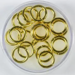 Zwischenringe 10mm gold 20St.