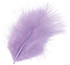 Marabu-Federn 10cm 10 St�ck flieder