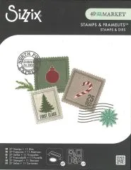 Sizzix Framelits Die Set 11PK w/Stamps - Special Delivery