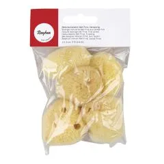 Naturschwamm Set Fina, feinporig, 3,5-5 cm