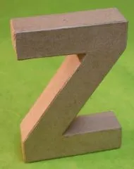 Rayher Pappmach� Buchstabe Z - 15cm