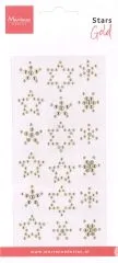 Marianne Design Decorations Stars Rhinestones - gold