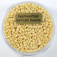 Miyuki Beads 2,2mm 12g ivory opaque