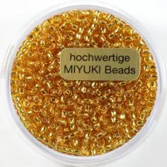 Miyuki Beads 2,2mm 12g silverlined light colorado topas