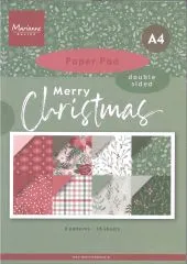Marianne Design Paperpad Merry Christmas