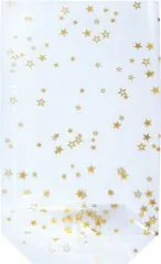 Klarsichtbeutel Sterne 95x160x30mm