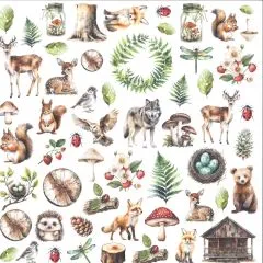 Mintay Scrapbooking Papier Wildwood Secrets Motiv 9