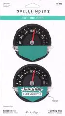 Spellbinders paper Art - Cutting Dies - Speedometer