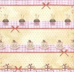 Premium Glitter Scrapbook paper Geburtstag 06