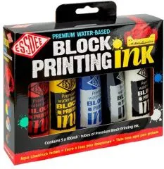 Essdee Lino inkt Set 5 x 100ml