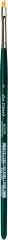 NOVA Aquarellpinsel goldfb. Synthetikfaser schr�g Gr. 4