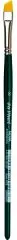 NOVA Aquarellpinsel goldfb. Synthetikfaser schr�g Gr. 8