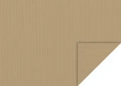 Bastelwellkarton 50x70 cm naturbraun
