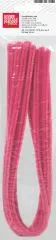 Chenilledraht 50cm 8mm 10 St�ck pink