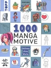 1000 Manga Motive zeichnen