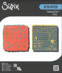 Sizzix Thinlits Die Set 4pcs Paper Cutz #2 by Seth Apter