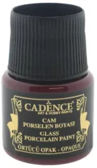 Cadence Glasfarbe opak - rot