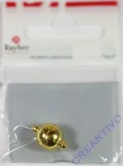 Rayher Magnetschlie�e extra stark 10mm vergoldet