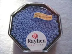 Premium-Rocailles, 2,2 mm  opak himmelblau (Restbestand)