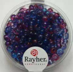 Rayher Rocailles Two Tone 4mm ultrablau