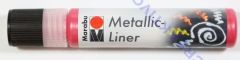 Marabu Metallic Liner 25ml Metallic-rot (Restbestand)