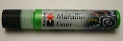 Marabu Metallic Liner 25ml Metallic-hellgrn (Restbestand)