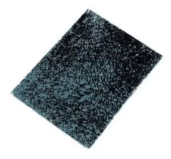 Crackle Mosaik Platte 15x20cm schwarz