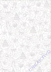 Bastelkarton Mosaik Din A4 - Hochzeit, gold (Restbestand)