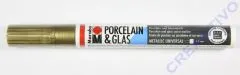 Marabu Porcelain&Glas Painter 1-2mm gold