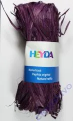 Naturbast, farbig 50g violett