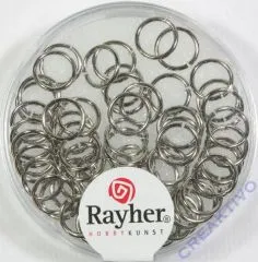 Rayher Ringel 7mm platinf.