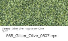 Marabu Glitter Liner 25ml Glitter-olive