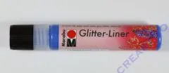 Marabu Glitter Liner 25ml Glitter-saphir