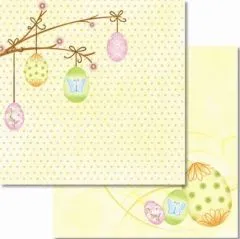 Premium Glitter Scrapbook paper Ostern 13
