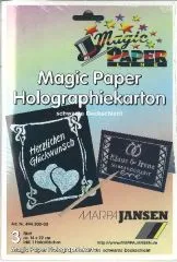 Magic Paper Holographiekarton (Restbestand)