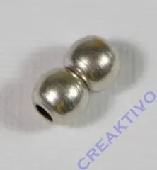 Pracht Magnetverschluss platin 8x14mm