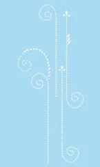 Marabu Schablone 40x60cm Dotted curls