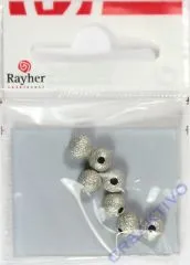 Rayher Diamantierte Perle 6mm 7 Stck
