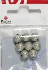Rayher Diamantierte Perle 8mm 8 Stck