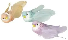 Pilzv�gel 7,5cm 3 Farben
